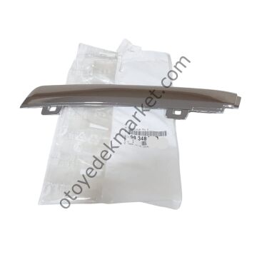 Citroen C4 X (2021-2024) Ön Tampon Sol Lamba Çıtası (Krom Gri Renginde) (Orijinal)