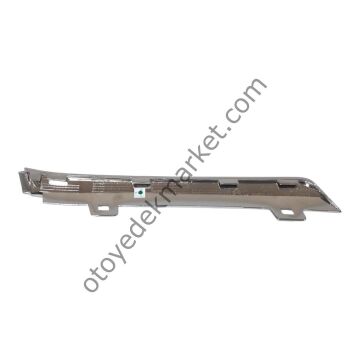 Citroen C4 X (2021-2024) Ön Tampon Sol Lamba Çıtası (Krom Gri Renginde) (İthal)