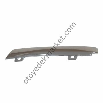 Citroen C4 X (2021-2024) Ön Tampon Sol Lamba Çıtası (Krom Gri Renginde) (İthal)
