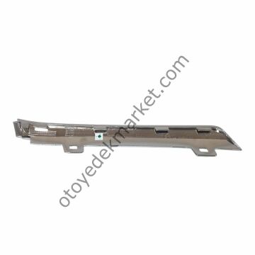 Citroen C4 X (2021-2024) Ön Tampon Sol Lamba Çıtası (Krom Gri Renginde) (İthal)