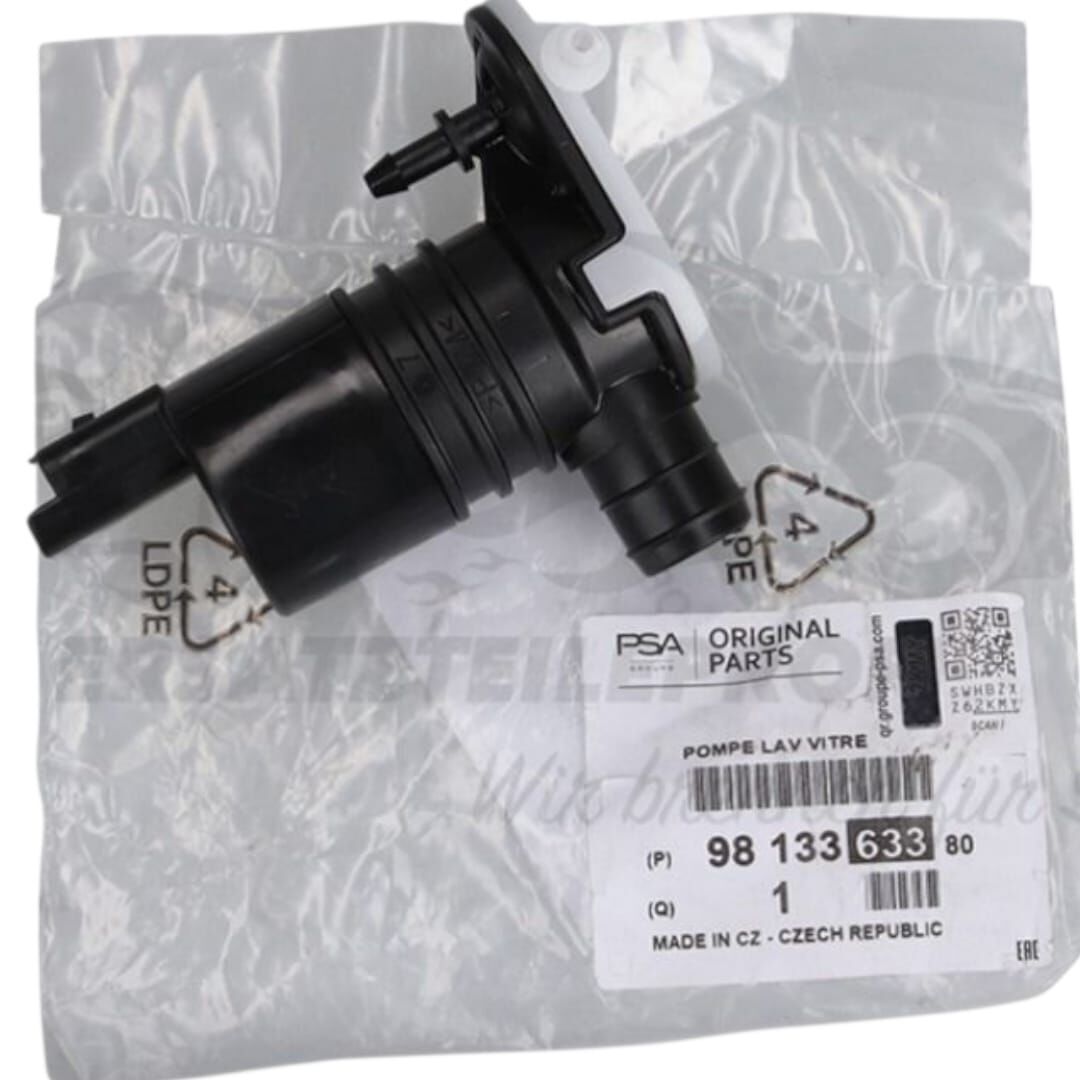 Peugeot 3008 (2019-2023) Su Fıskiye Motoru (Orijinal)