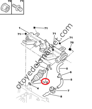 PEUGEOT 106 1,6 8v ENJEKTÖR (ORJİNAL)