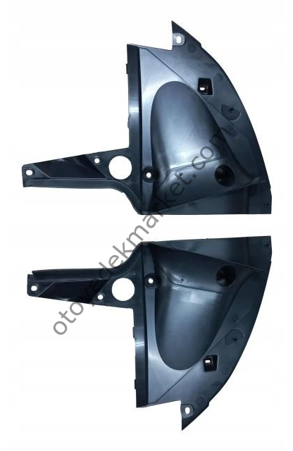 Citroen C4 X (2021-2024) Ön Tampon Alt Muhafaza Köşe Plastiği (Orijinal)