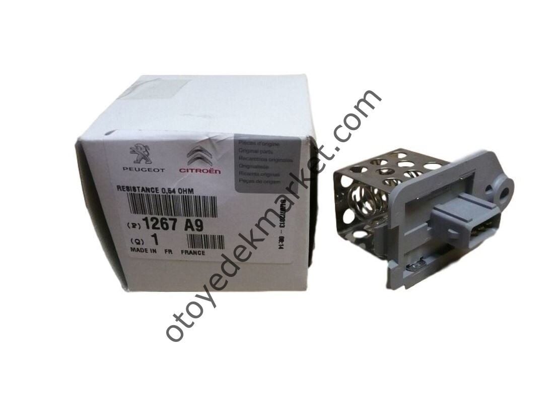 Citroen C5 (2005-2008) Fan Rezistansı - Rölesi (Orijinal)