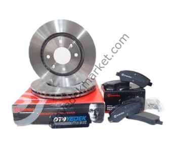 Peugeot Partner (2003-2008) Ön Fren Disk Ve Balata Takımı (Brembo)