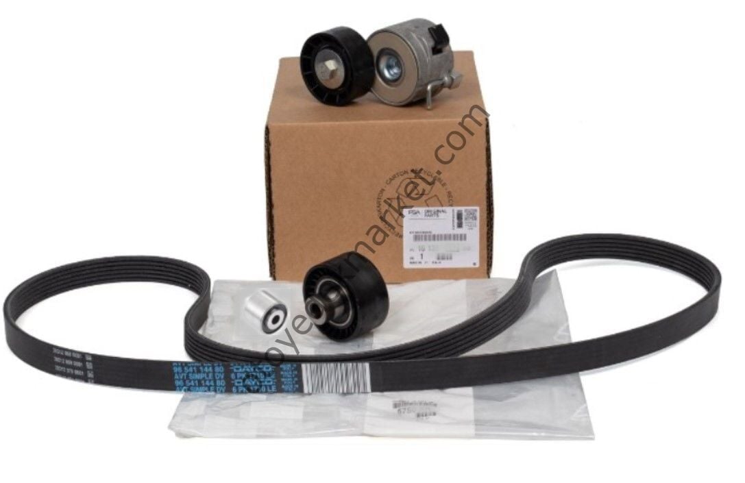 Citroen Berlingo (1998-2000) 1.9 Alternatör Gergi Kayış Seti (Orijinal)