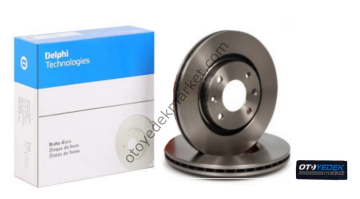 PEUGEOT 3008 (2008-2015) 1.6 HDİ ÖN FREN DİSK TAKIMI (DELPHİ)