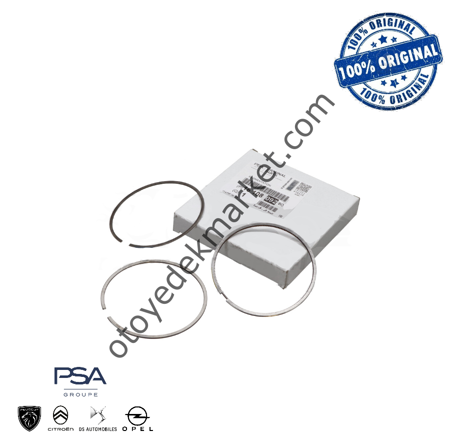 Citroen C4 (2012-2016) 1.2 Turbo Benzinli Segman Takımı (Orijinal)