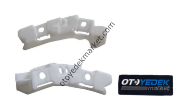 Peugeot 208 (2012-2019) Ön Tampon Bağlantı Ayak Takımı (İthal)