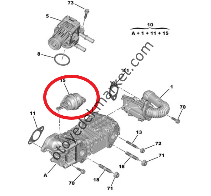 Peugeot 208 (2019-2020) 1.5 Blue Hdi Egr By Pass Aksiyoneri / Motoru (Orijinal)