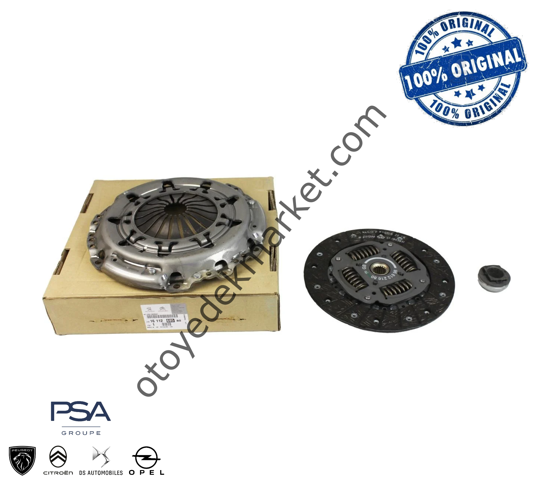 Citroen C3 (2003-2005) 1.4 Hdi 90 Hp Debriyaj Seti (Orjınali)