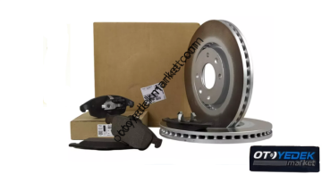 Peugeot 207 (2006-2012) Ön Fren Balata+Disk Takımı (Orijinal)