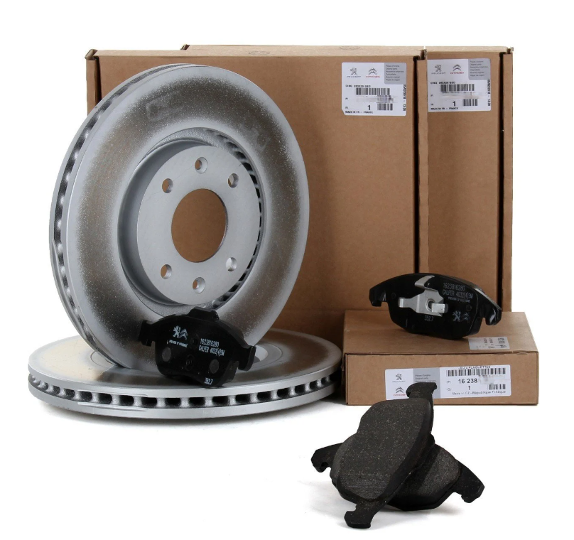 Peugeot 207 (2006-2012) Ön Fren Balata+Disk Takımı (Orijinal)