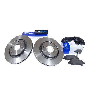 Peugeot Partner (2003-2011) Ön Fren Disk ve Balata Takımı (Delphi)