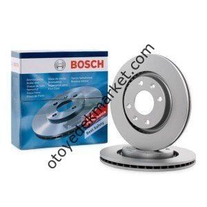 PEUGEOT BİPPER (2008-2013) 1.4 HDI  ÖN FREN DİSKİ TAKIMI (BOSCH)