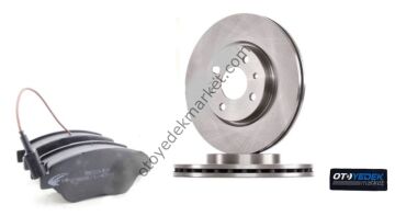 PEUGEOT BİPPER (2008-2013) 1.4 HDİ ÖN FREN BALATA VE FREN DİSK TAKIMI (RECOVER)