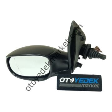Peugeot 206 (1998-2012) Manuel Sol Dış Dikiz Aynası Isıtmalı (İthal)