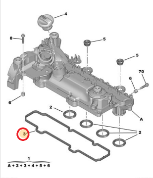 PEUGEOT 307 1,4 HDI SUBAP KAPAK CONTASI (İTHAL)