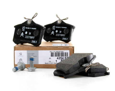 Peugeot 2008 (2012-2019) Arka Fren Balatası (Orijinal)