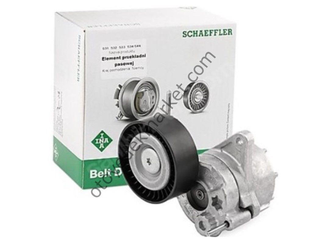 Peugeot 206 ve 206+  1.4 -1.6 Benzinli (1998-2013)  Alternatör Gergi Rulmanı - Kütüklü (Ina)