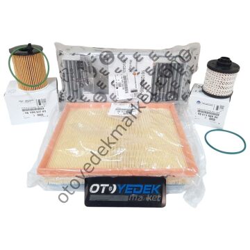 Peugeot 308 (2016-2018) 1.6 Hdi Euro 6 120 Hp Filtre Seti Yağsız (Orijinal)