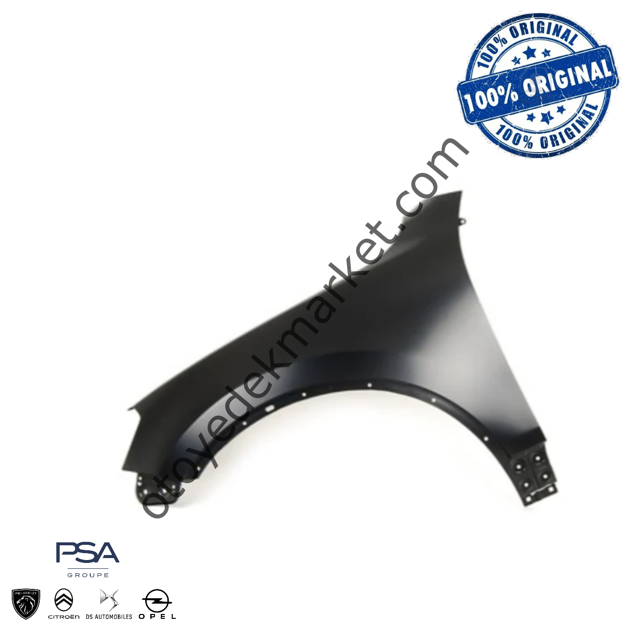 Peugeot 508 (2019-2023) Sol Ön Çamurluk (Orijinal)