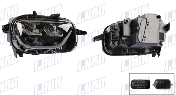 Citroen C3 (2020-2024) Sağ Ön Far Ledli (İthal)