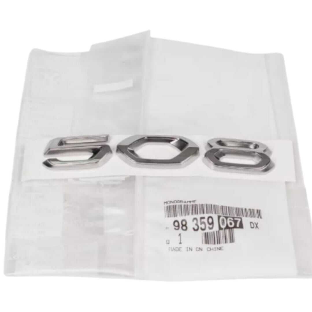 Peugeot 508 (2019-2023) Bagaj Kapağı ''508'' Yazısı (Orijinal)