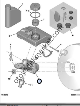 Peugeot 206 (1999-2012)  Fren Ana Merkezi Absli (Bosch)