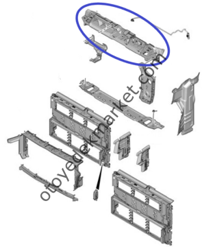 Peugeot 508 (2019-2023) Ön Panel Traversi (Orijinal)