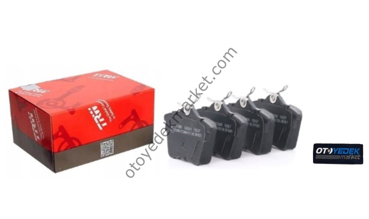 Citroen C5 (2008-2015) Arka Fren Balatası (Recover)