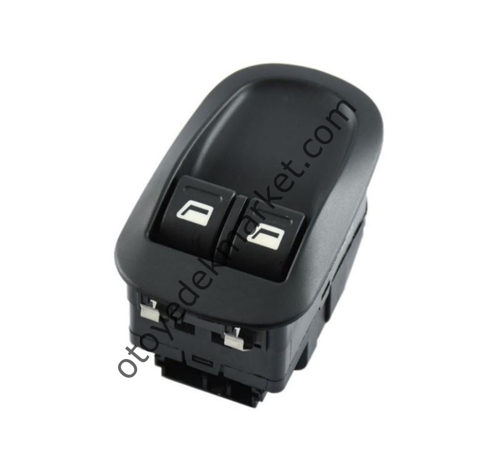 Peugeot 206+ (2010-2012) Çiftli Cam Açma Düğmesi  (İthal)