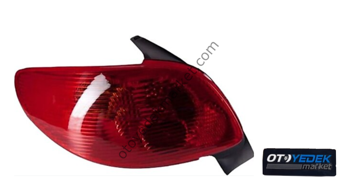 Peugeot 206 (1998-2009) Duysuz Sol Stop Lambası (İthal)