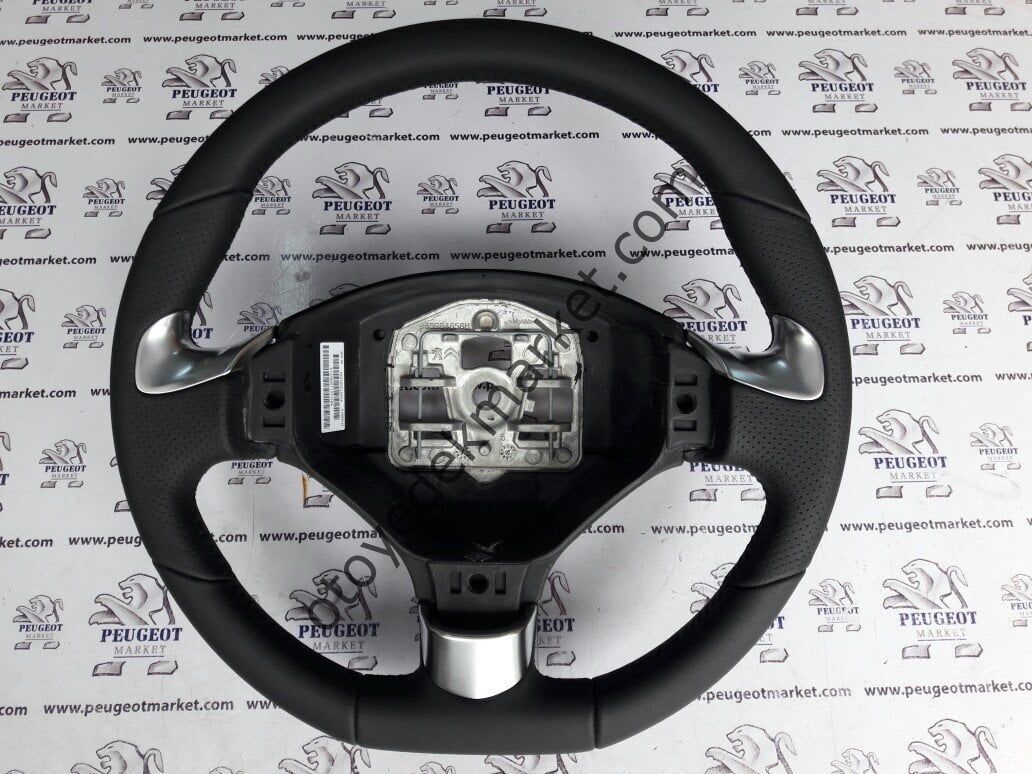PEUGEOT 308-3008 SPOR KROMAJLI DERİ DİREKSİYON SİMİDİ (ORJİNAL)