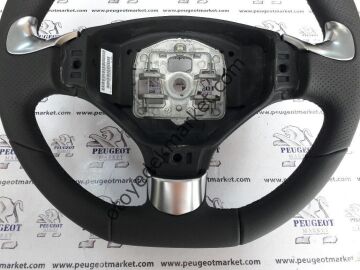 PEUGEOT 308-3008 SPOR KROMAJLI DERİ DİREKSİYON SİMİDİ (ORJİNAL)