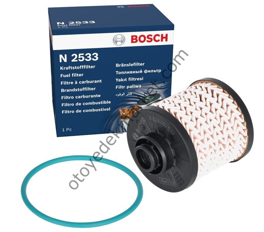 Citroen C3 Aircross (2017-2018) 1.6 BlueHdi Euro6 120 hp Yakıt (Mazot) Filtresi (Bosch)