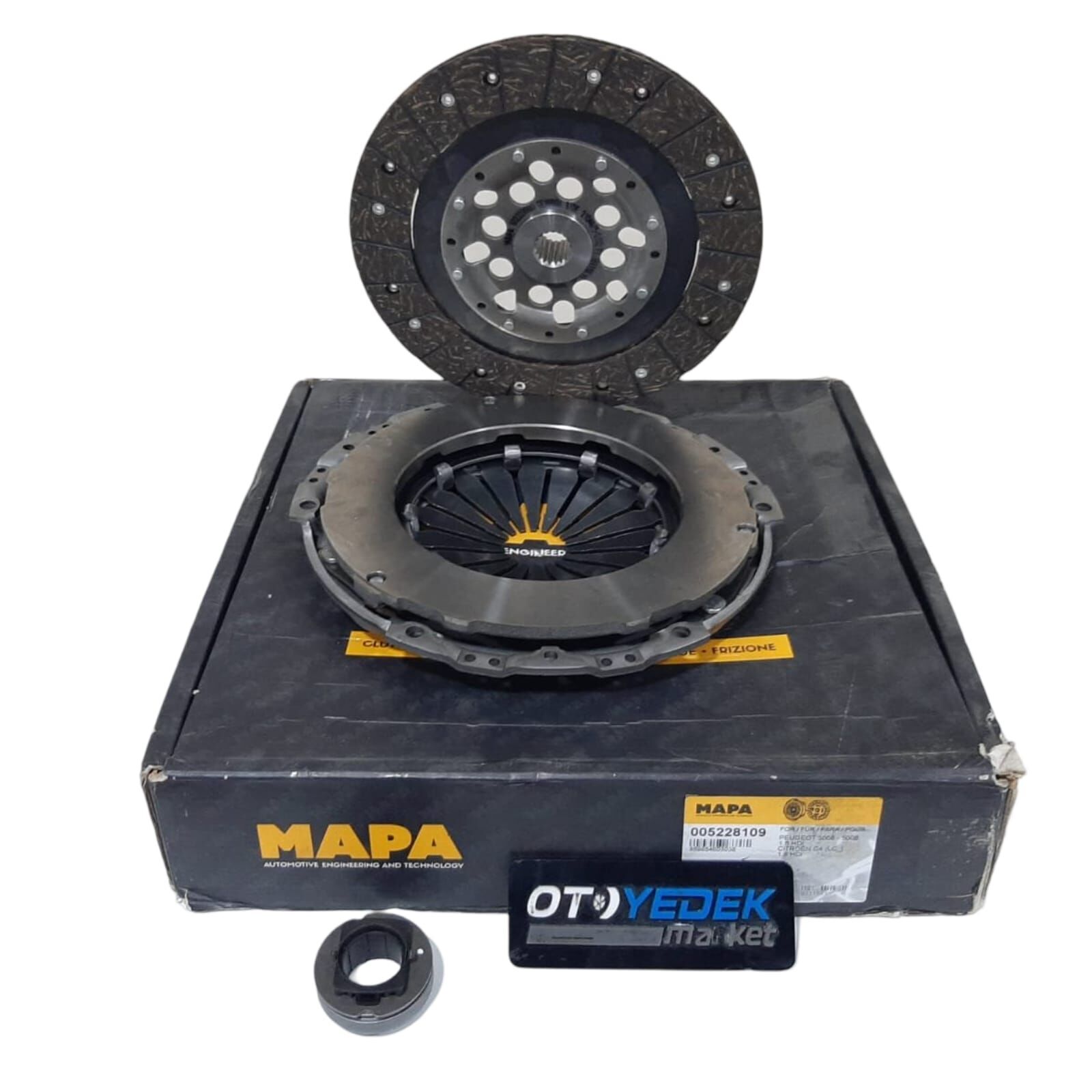 Peugeot 307 (2003-2008) 1,6 Hdi 110 Hp Debriyaj Seti (Mapa)