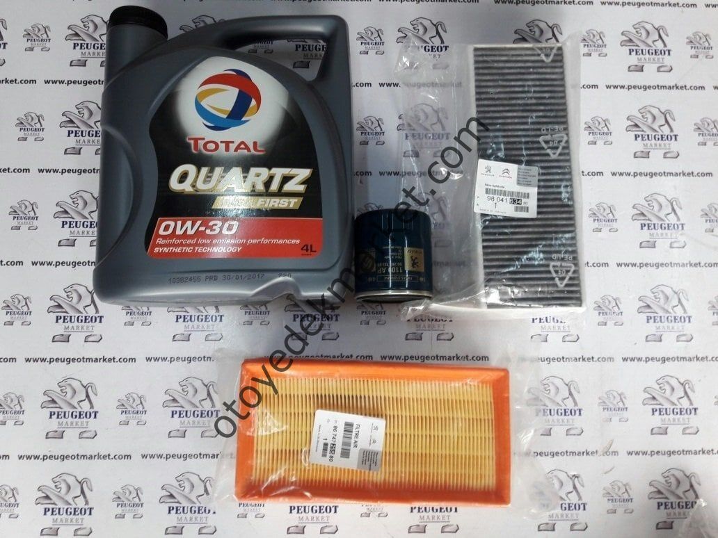 PEUGEOT 301 1,2 BENZİNLİ BAKIM SETİ  (ORJİNAL)