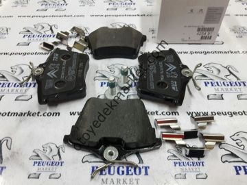 PEUGEOT 407 (2004-2011) ARKA FREN BALATA TAKIMI (ORJİNAL)
