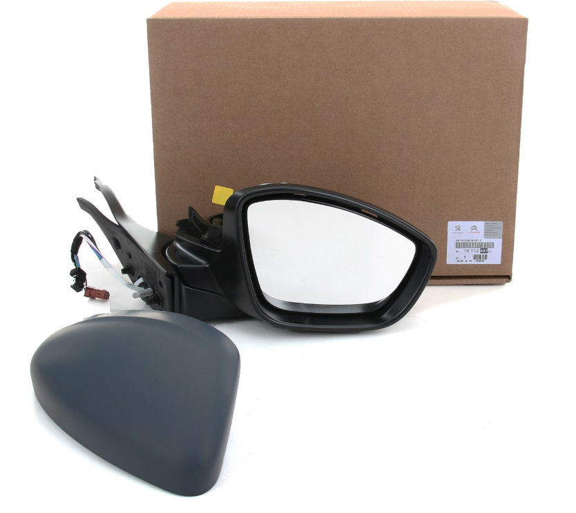 Peugeot 2008 (2013-2019)  Elektrikli Katlanır Sağ Dikiz Aynası (Orijinal)