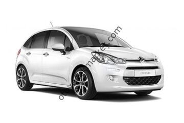 Citroen C3 (2014-2016) Sol Ön Far Siyah Şeritli (Orijinal)
