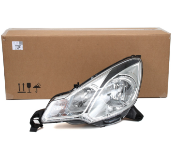 Citroen C3 (2014-2016) Sol Ön Far Siyah Şeritli (Orijinal)