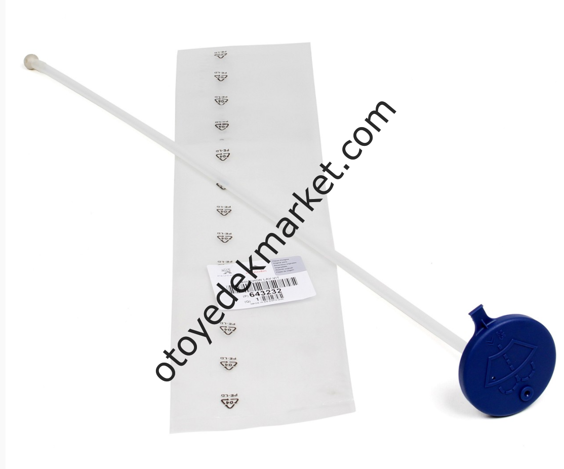 PEUGEOT 208 CAM SİLECEK DEPO KAPAĞI (ORJİNAL)