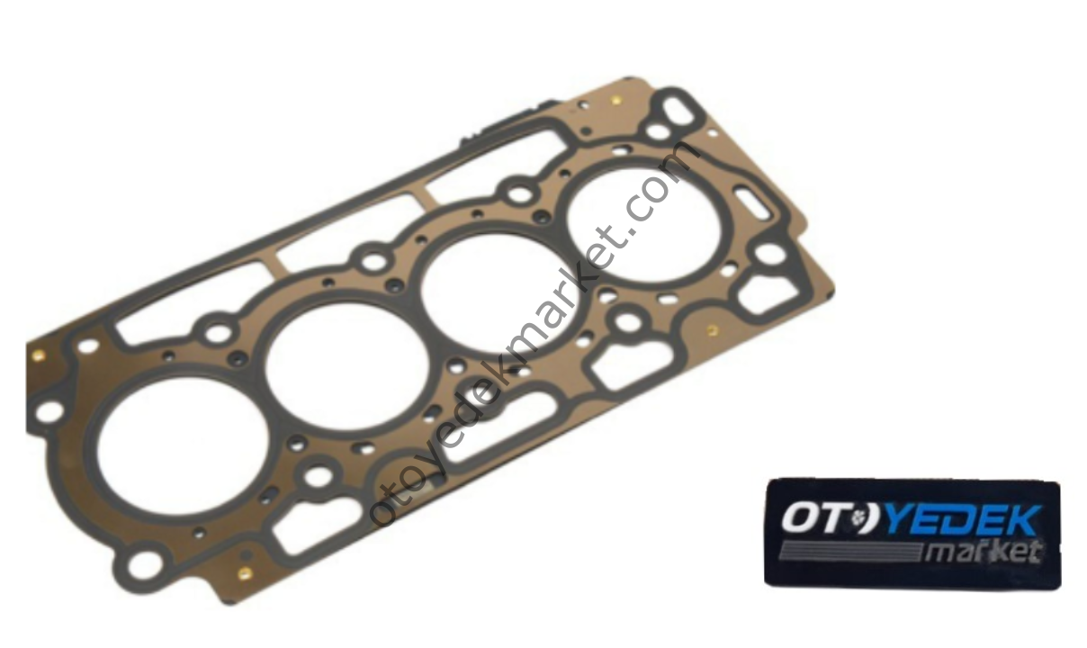 Peugeot 207 (2006-2012) 1.4 Hdi Silindir Kapak Contası (2 Çentik 1.25 mm kalınlık) (Orijinal)