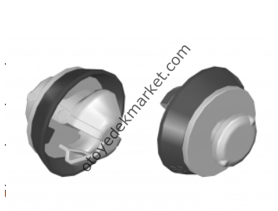 Citroen C3 Ön Çamurluk Dodik Klipsi (Orijinal)