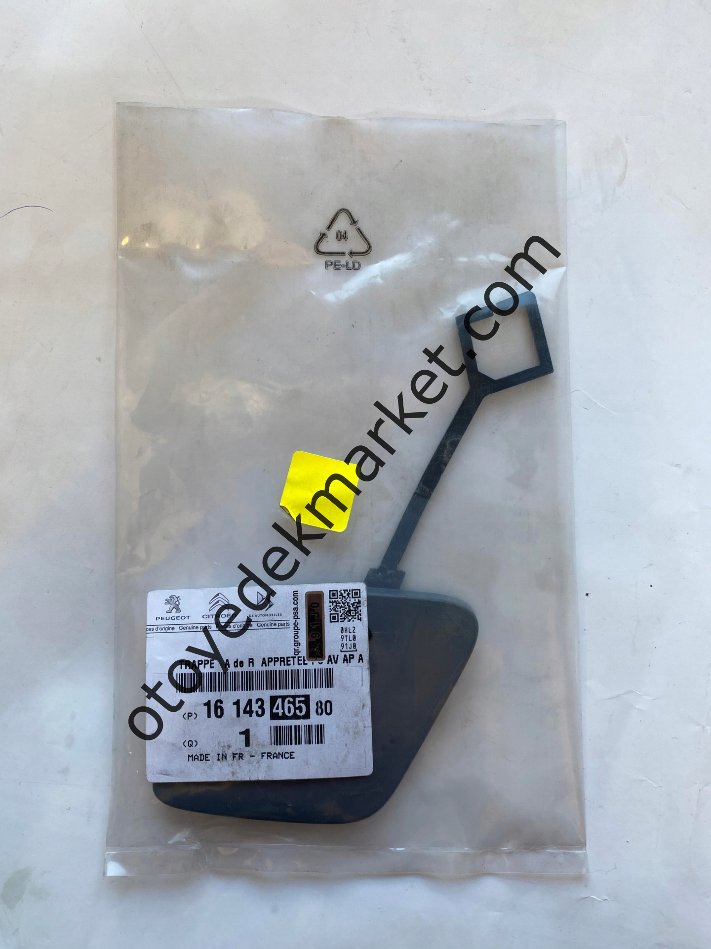 Citroen Jumpy (2017-2024) Ön Tampon Çeki Demir Kapağı (Orijinal)