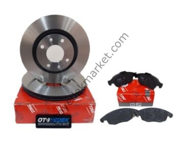 PEUGEOT 207 (2006-2012) 1.4 Ön Fren Disk Ve Balata Takımı (Trw)