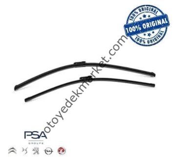 Peugeot 308 (2008-2013) Ön Cam Silecek Süpürgesi Takımı (Orijinal)