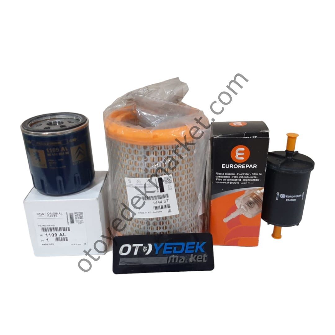 Citroen Saxo 1,4-1,6 Benzinli Filtre Seti (Orijinal)