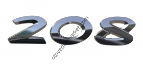 PEUGEOT ( 208 ) YAZISI (ORİJİNAL)